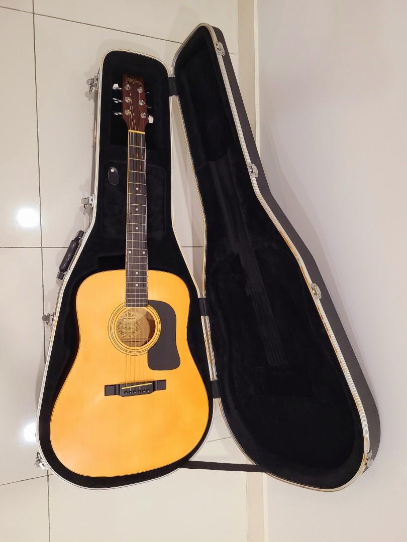 Washburn D8 Acoustic Guitar, Hobbies & Toys, Music & Media, Musical