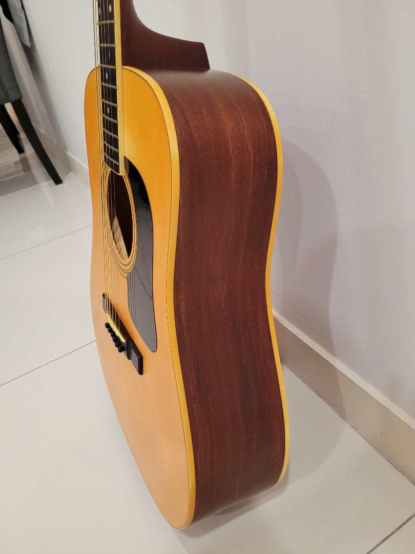 Washburn D8 Acoustic Guitar, Hobbies & Toys, Music & Media, Musical