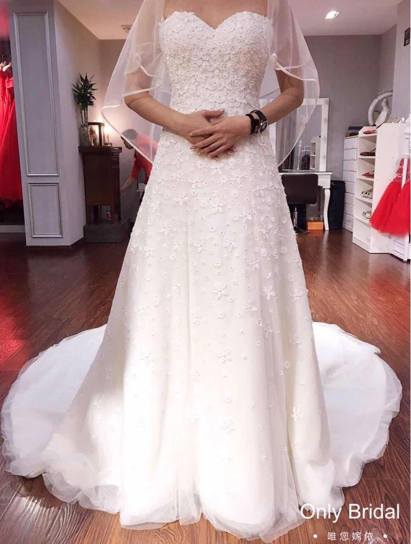 Rent Wedding Gown Champagne colour Women s Fashion Dresses