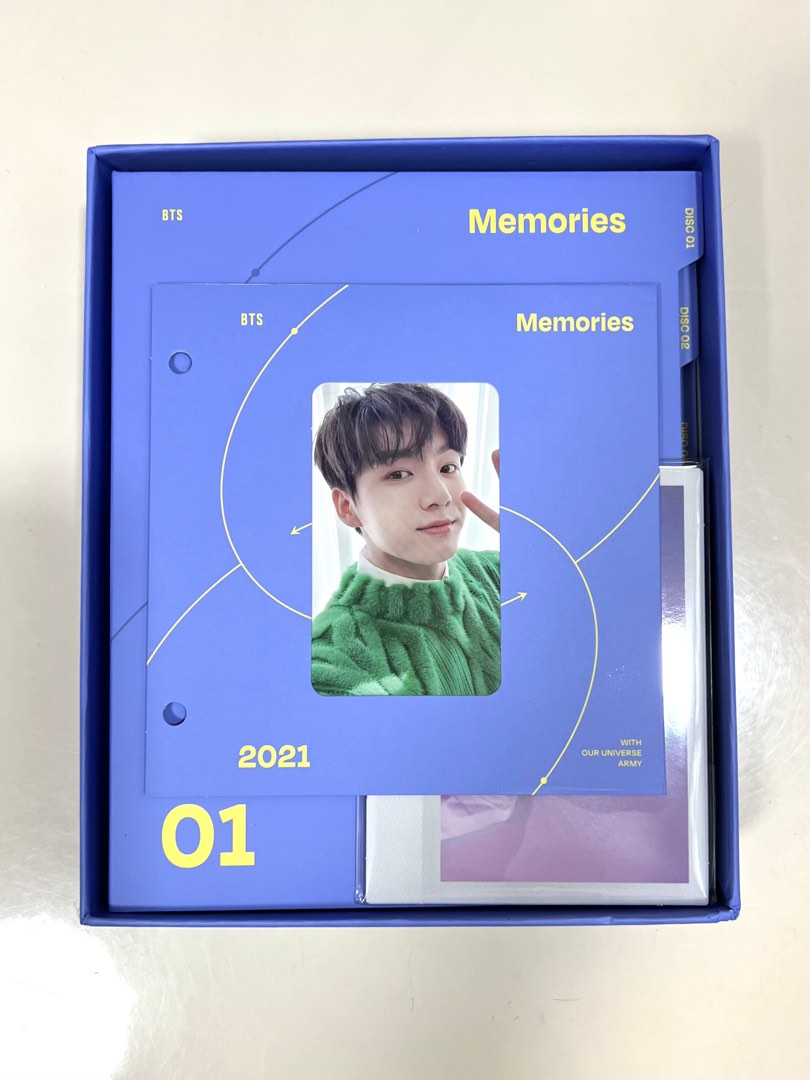 BTS Memories 2021 Blu-ray トレカ ジョングクの通販 by R｜ラクマ - アイドルグッズ