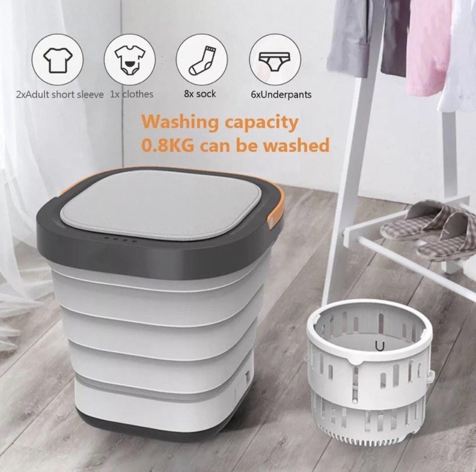 Xiaomi Moyu Portable Washing Machine with Spinner Basket (Free
