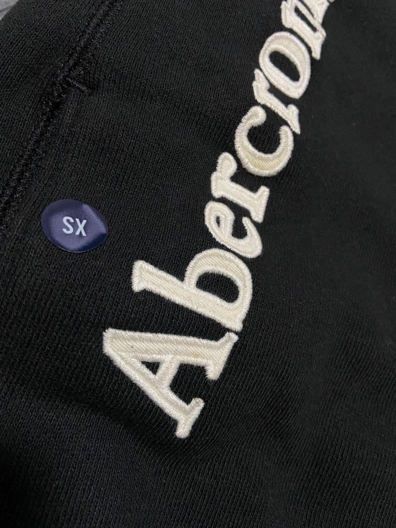 (XS) Authentic Abercrombie and Fitch Logo Joggers, Men's Fashion