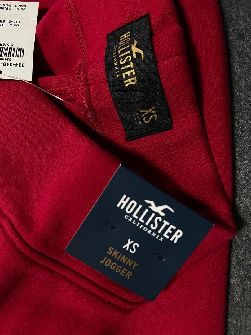 Hollister logo slim jogger