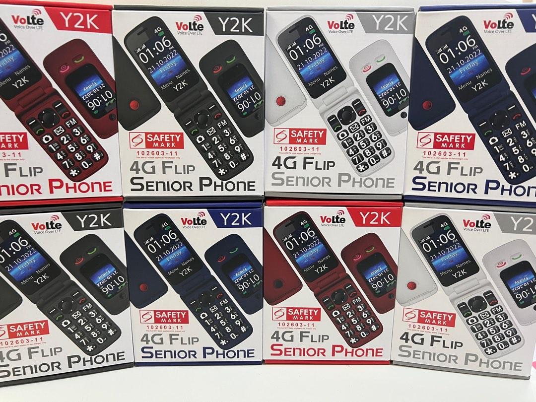 Y2K 4G Flip Senior Phone Volte, Mobile Phones & Gadgets, Mobile Phones