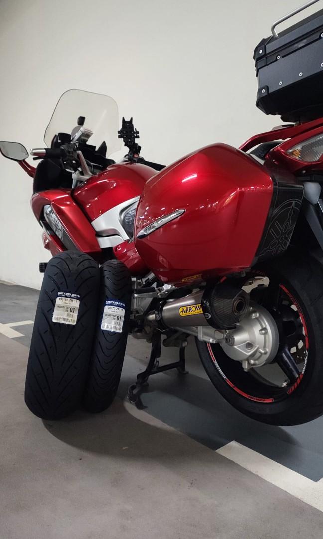 Yamaha FJR1300 Mobile Onsite Tyre Change, Motorcycles, Motorcycle
