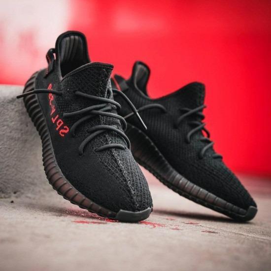 Adidas yeezys 2025 black and red