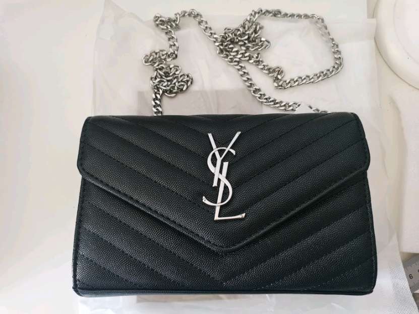 YSL WOC Black Caviar Women s Fashion Bags Wallets Cross body