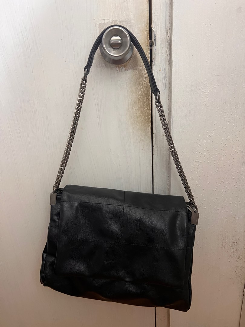 Zara Chain Shoulder Bag, Women's Fashion, Bags & Wallets, Shoulder Bags