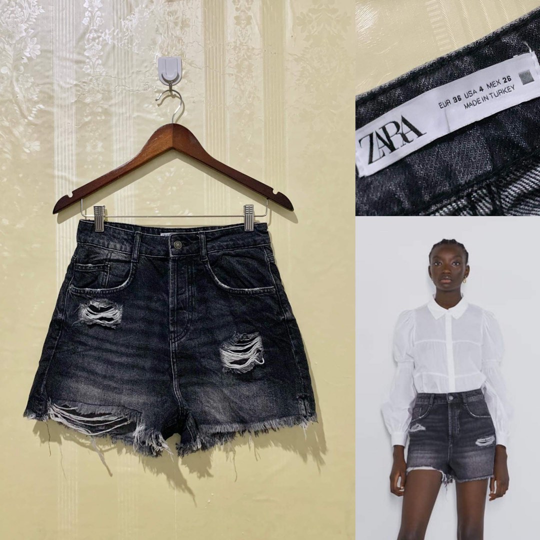 Zara High Waist Booty Shorts XS-S main image 1