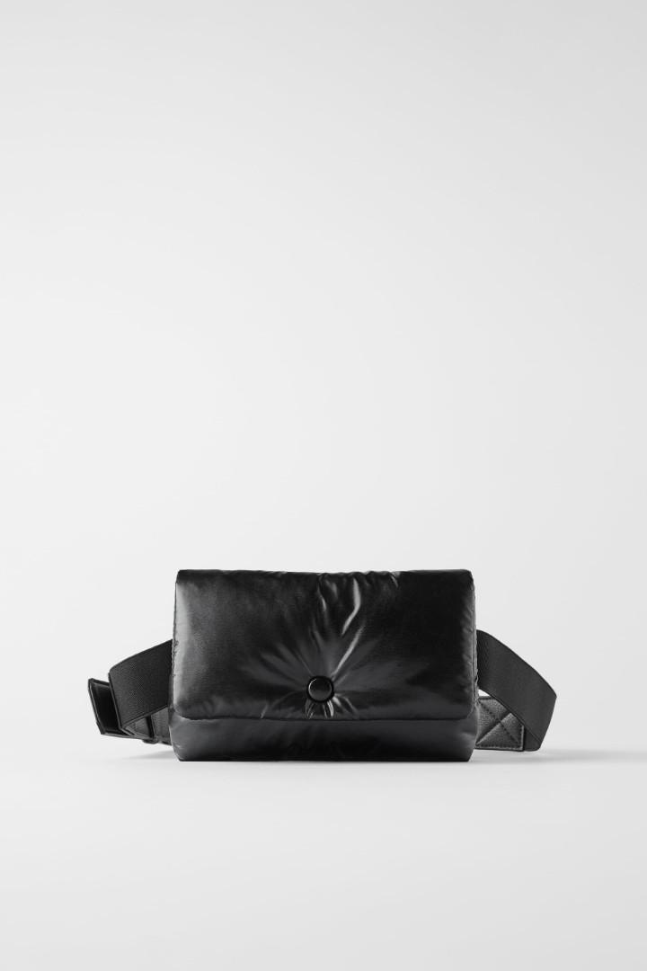 ZARA Quilted Belt Bag, Women's Fashion, Bags & Wallets, Purses