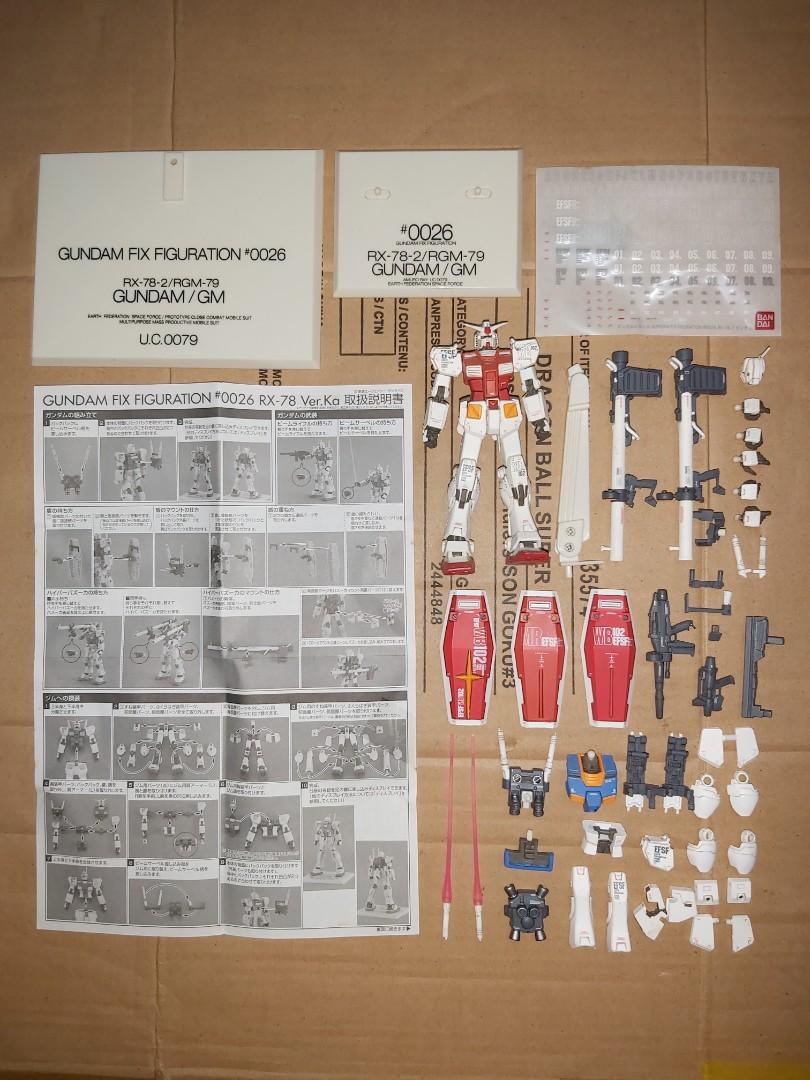 高達Gundam Fix Figuration GFF 聯邦軍量產型#0026 0026 RX-78-2 RX-78