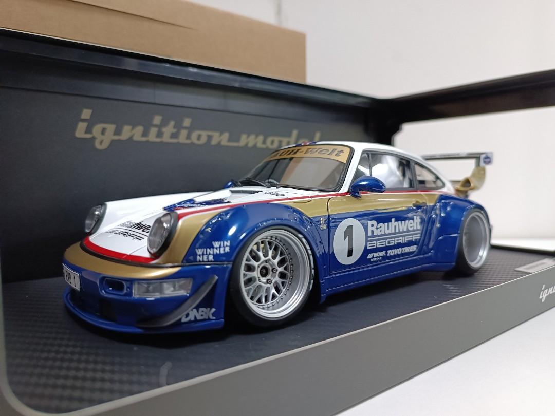 1/18 Ignition model Porsche RWB 964, 興趣及遊戲, 玩具& 遊戲類