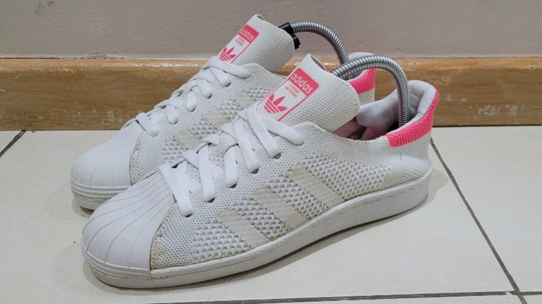 Superstar primeknit Pink hot sale