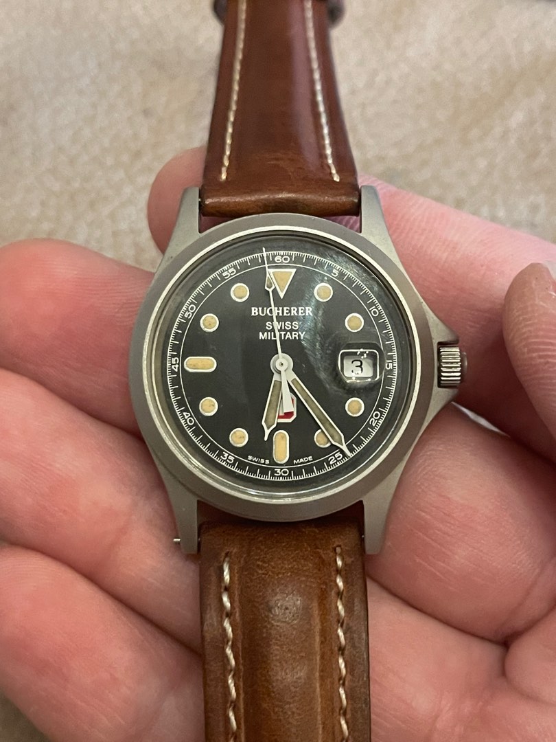 Bucherer swiss military clearance watch