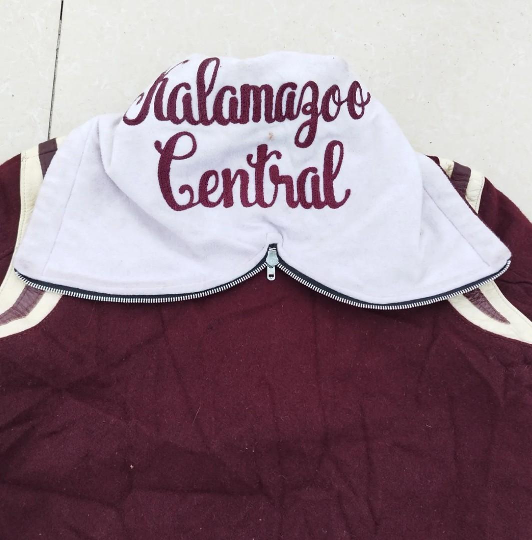 90's Kalamazoo Central High School "Sandy" Letterman Jacket, Men's