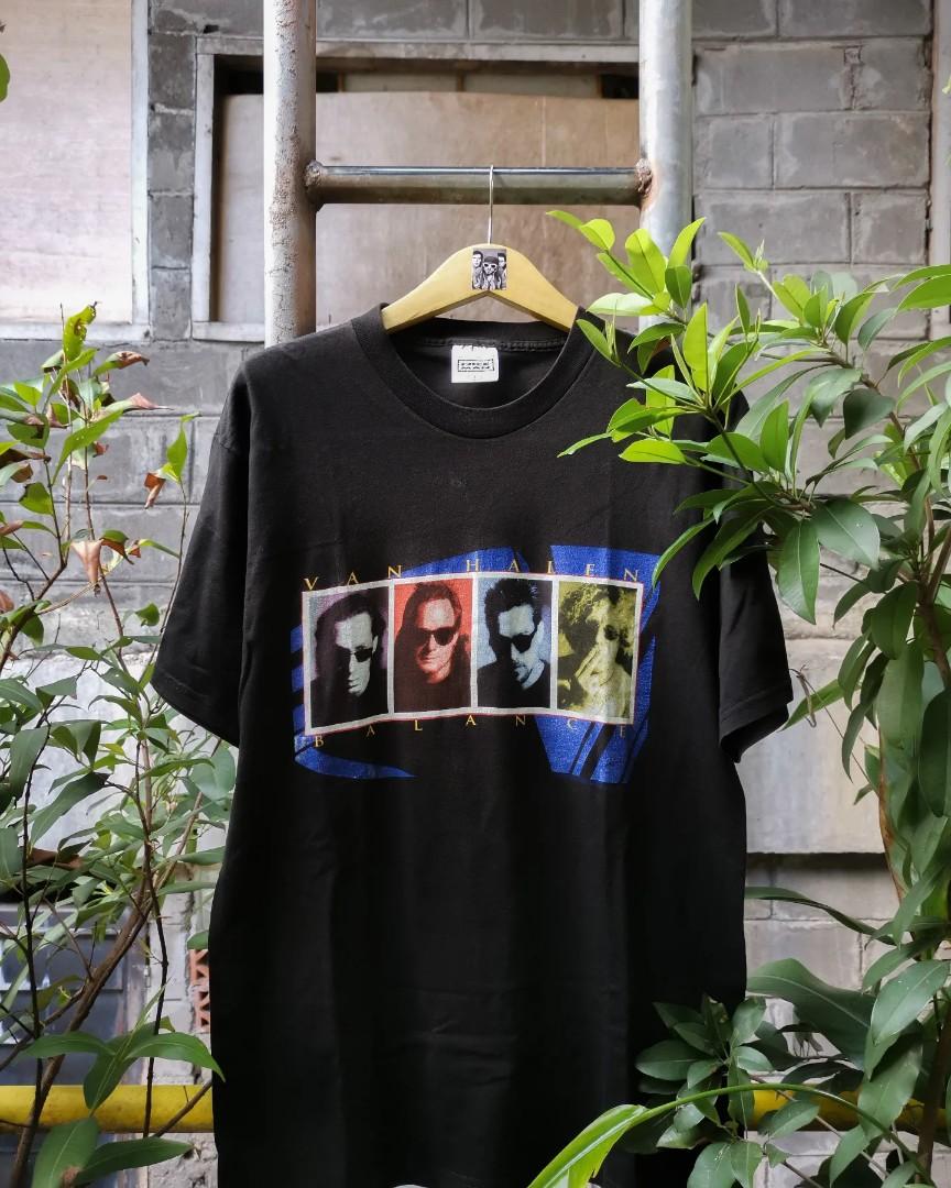 90sVAN HALEN balance tour チープ 【500円引きクーポン】 90’s VAN HALEN BALANCE TOUR Tシャツ Tシャツ/カットソー(半袖/袖なし)