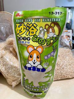 浴沙、飼料、零食、毛球