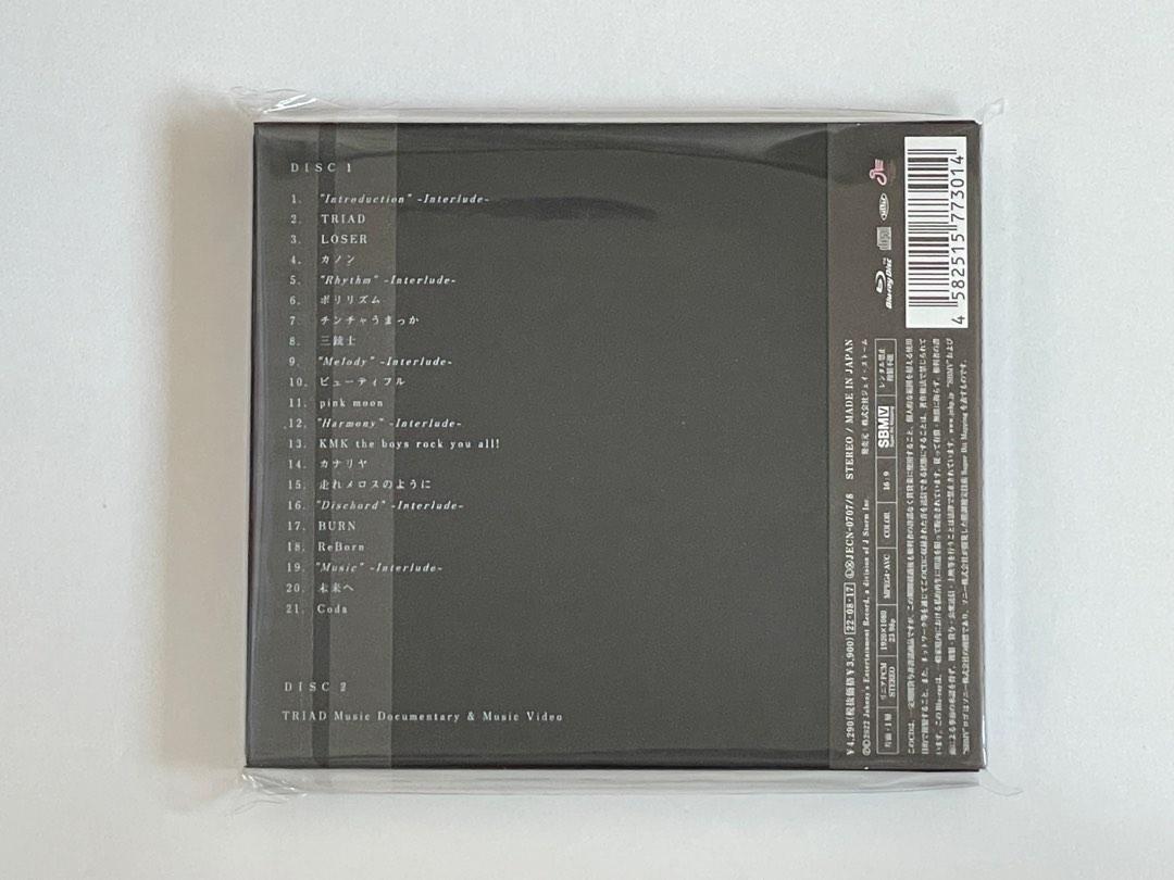 全新音楽日版初回盤A (CD+Blu-ray) NEWS 音樂New Album 增田貴久小山