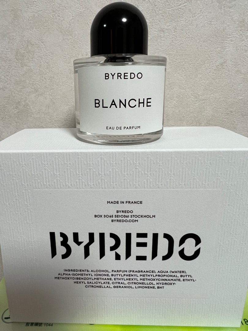 正品有單據) Byredo Blanche 返璞歸真香水50ml, 美容＆化妝品, 健康及