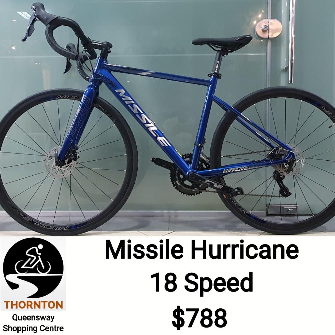 Missile Road bicycle. Shimano Sora 18 Speed. Disc Brakes