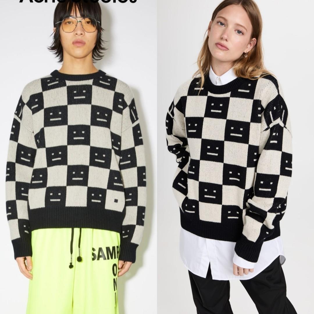 Checkerboard sweatshirt hotsell