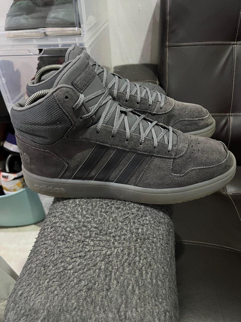Adidas Hoops 2.0 Mid Grey Originals 12.5UK Men s Fashion
