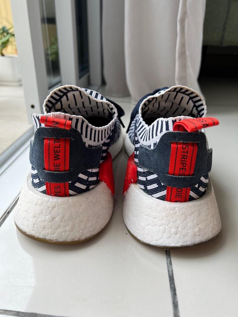 Adidas NMD R2 Primeknit Roni 2017 Size UK 7.5 Men s Fashion