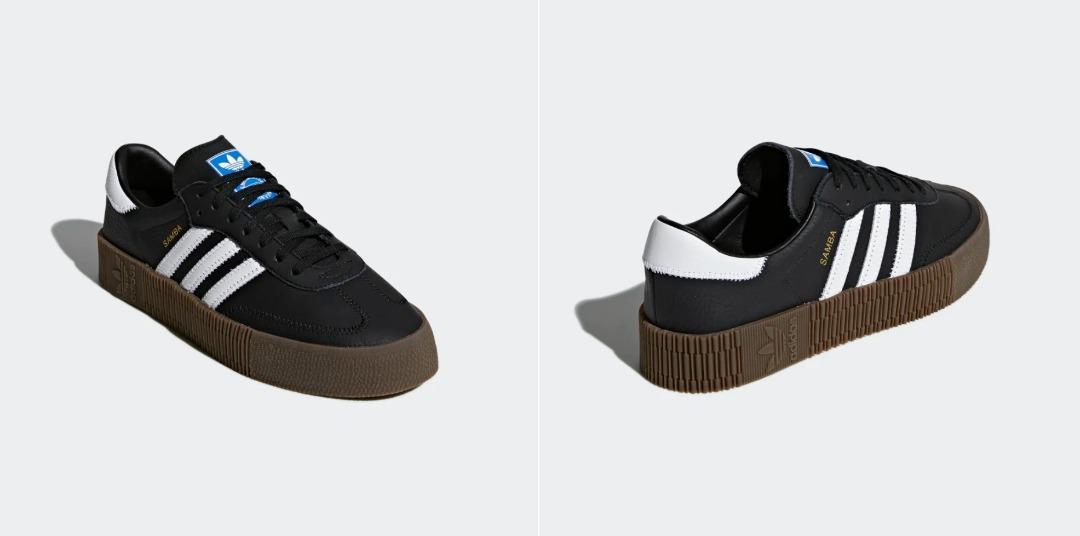 Adidas originals sambarose black cheap