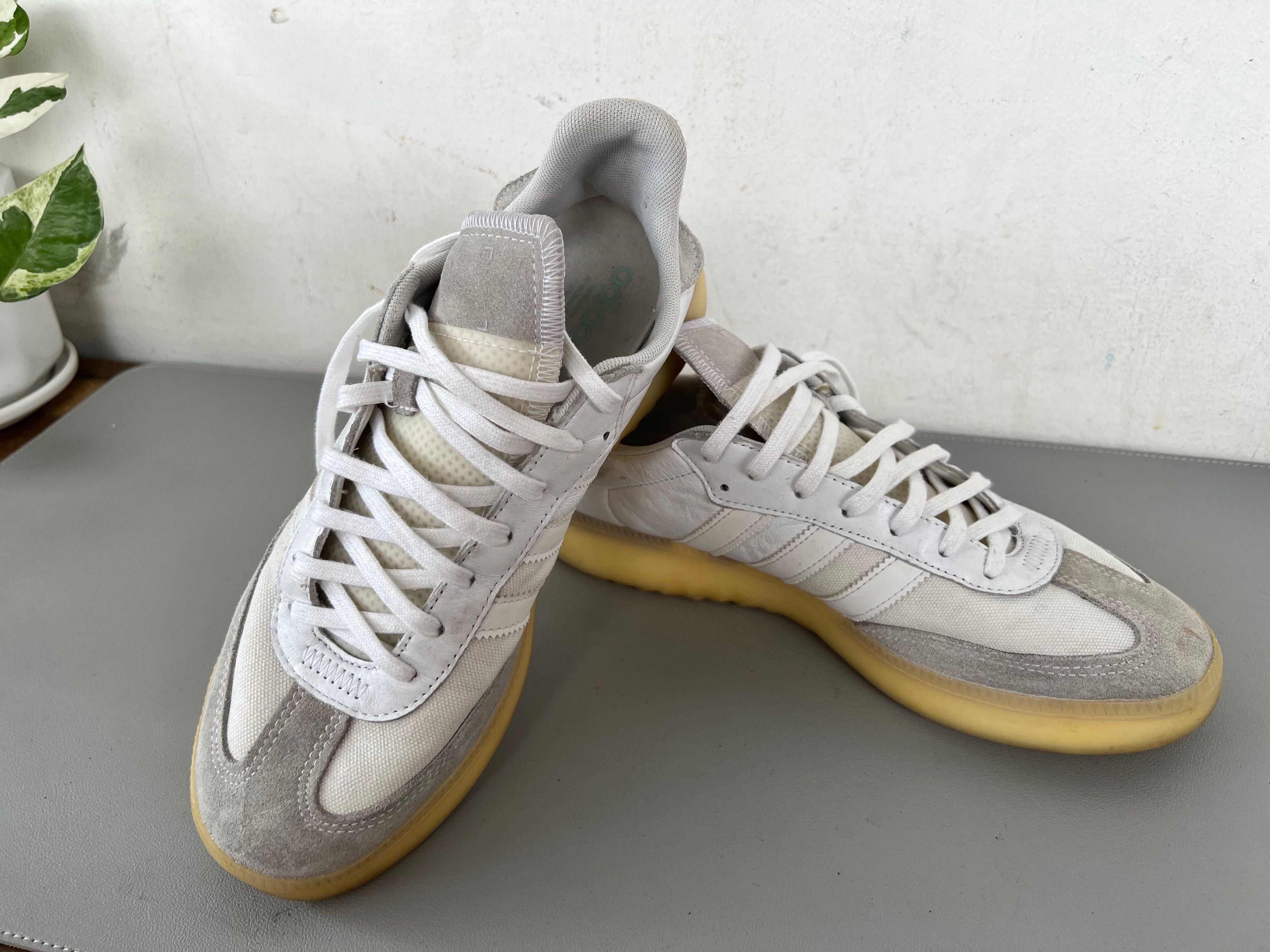 Adidas Samba Boost Triple White Men s Fashion Footwear