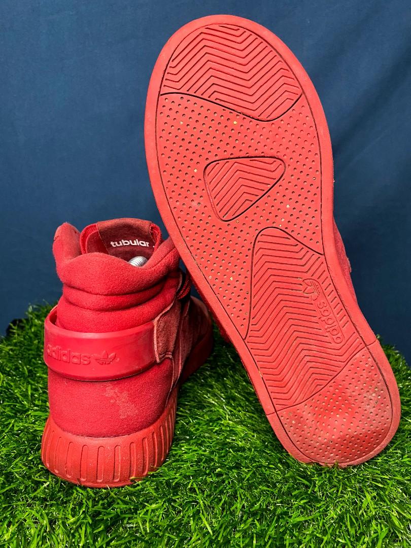 Adidas tubular 2025 invader triple red