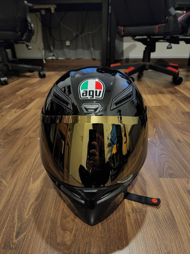 AGV K1 Original with Gold Visor Motorbikes on Carousell