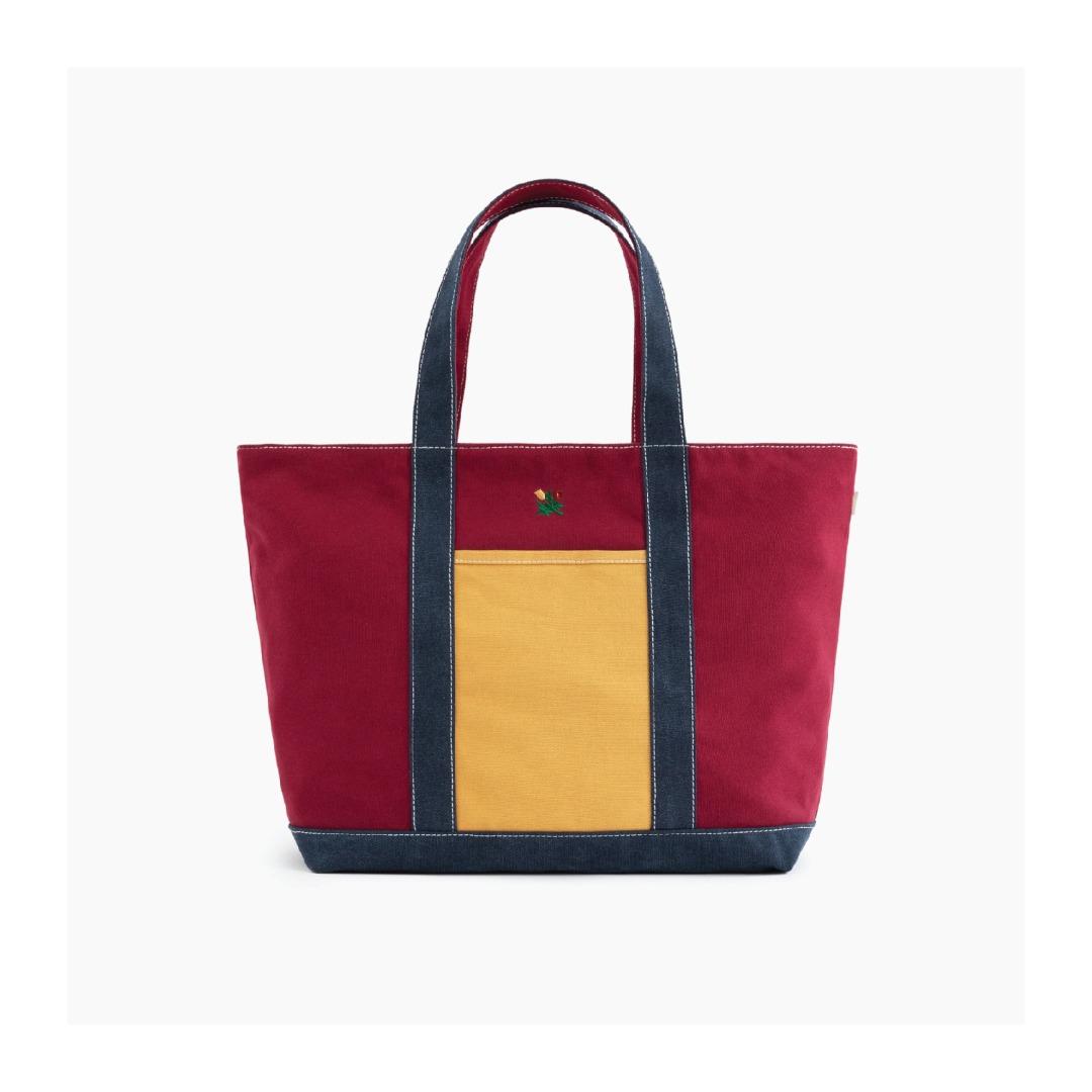 Mini Crest Contrast Tote Bag – Aimé Leon Dore EU