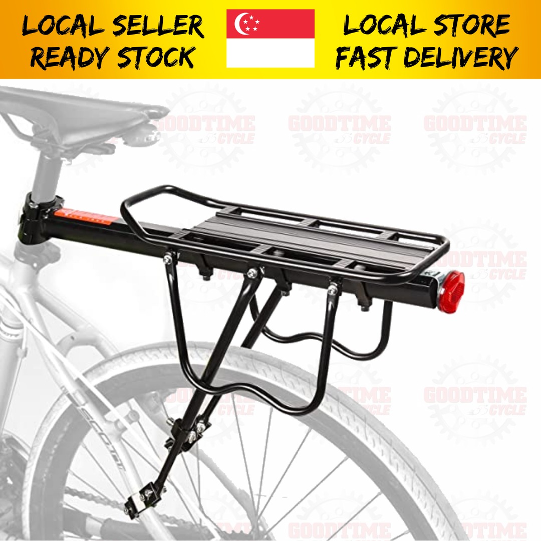Alloy Adjustable Rear Rack Quick Release Bike Bicycle Carrier Seat ...