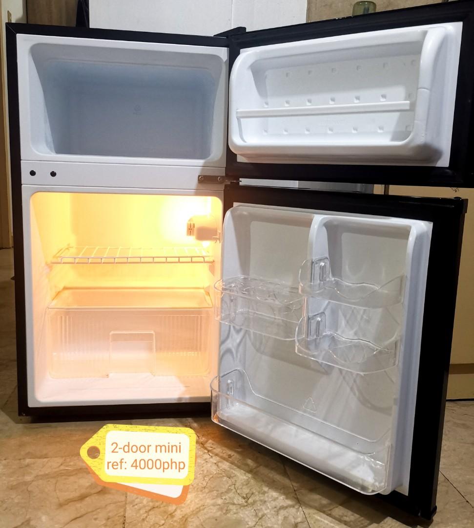 American Home 2 door mini refrigerator TV Home Appliances Kitchen Appliances Refrigerators and Freezers on Carousell