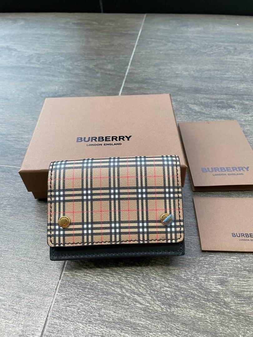 Authentic Burberry Card Holder, Luxury, Bags & Wallets on Carousell