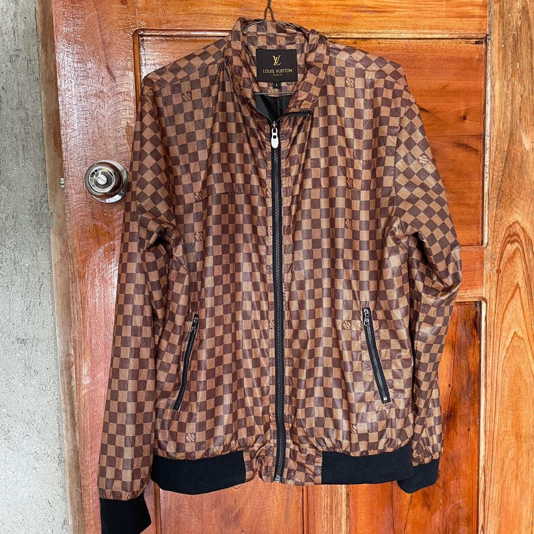 Authentic lv jacket, Luxury, Apparel on Carousell