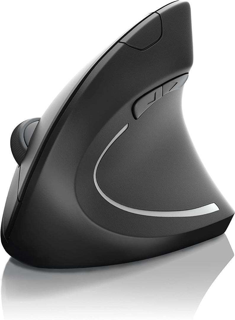 [B1105] Wireless Vertical Ergonomic USB Mouse Optical Model without