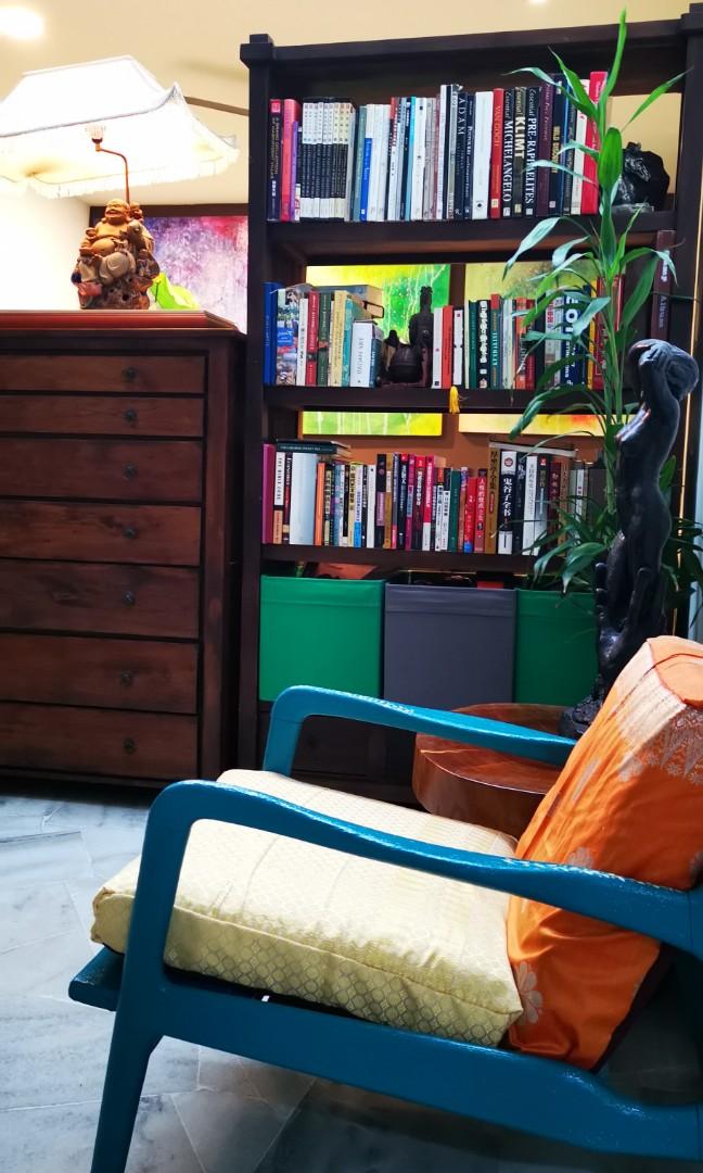 [NEW YEAR SALE] Balinese Teakwood Bookshelf, Furniture & Home Living