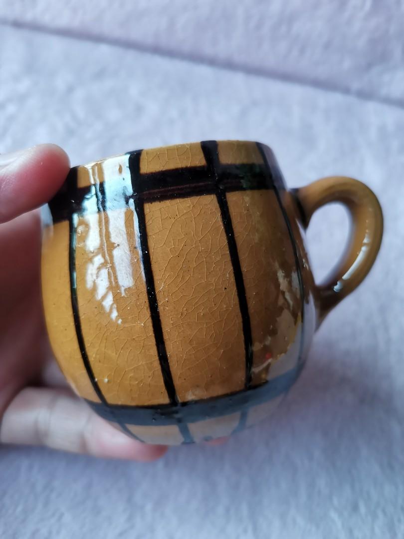 Barrel Cups (Category: Coffee & Tea Tableware) located in Talisay. Submitted by enavnai13 (Listing ID 1182668471, Image 3). Description: Barrel Cups 4 pcs available Uniform crazings 1pc is slightly pale in color Please swipe to see item measurements 45 each + SF #CVTavailable #japansurplusph #japansurplus #koreansurplus #stonewareph #stoneware #ceramics #mugs #cups #plates #japanceramic #koreanstoneware #koreansurplusph #japanstoneware #japanston