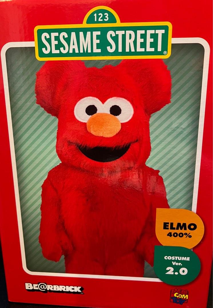 現貨-Bearbrick Elmo ver.2.0 400% 芝麻街, 興趣及遊戲, 玩具& 遊戲類