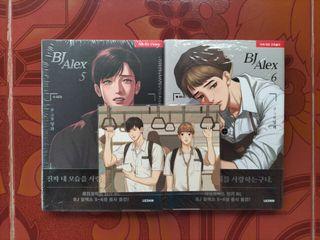 BJ ALEX VOL. 5 & 6 KOREAN VERSION WITH POB + POSTCARD BENEFIT (1ST PRESS)