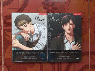 BJ ALEX VOLUME 5 & 6 KOREAN VERSION WITH POB (1ST PRESS)