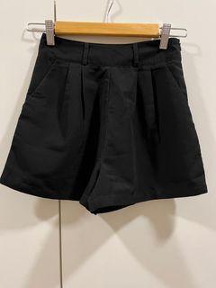 Black High Waist Shorts