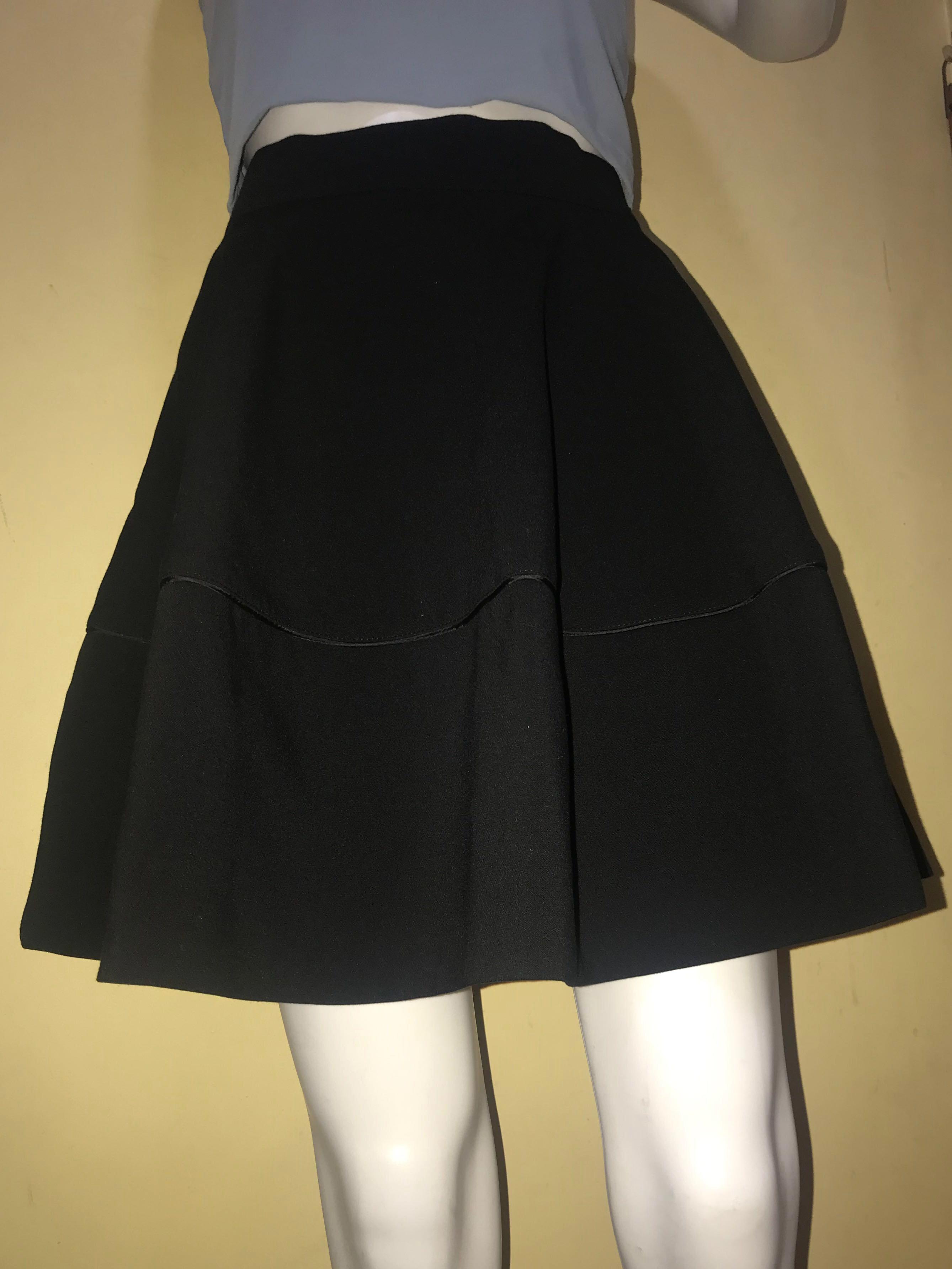 Black High Waist Volume Skirt (Category: Skirts) located in San Juan City. Submitted by polkadotcom (Listing ID 1181137073, Image 2). Description: BRAND NEW WITH TAG Size 6 H&M Fits small to medium frame Thick cloth Nonwrinkle Nonstretch.