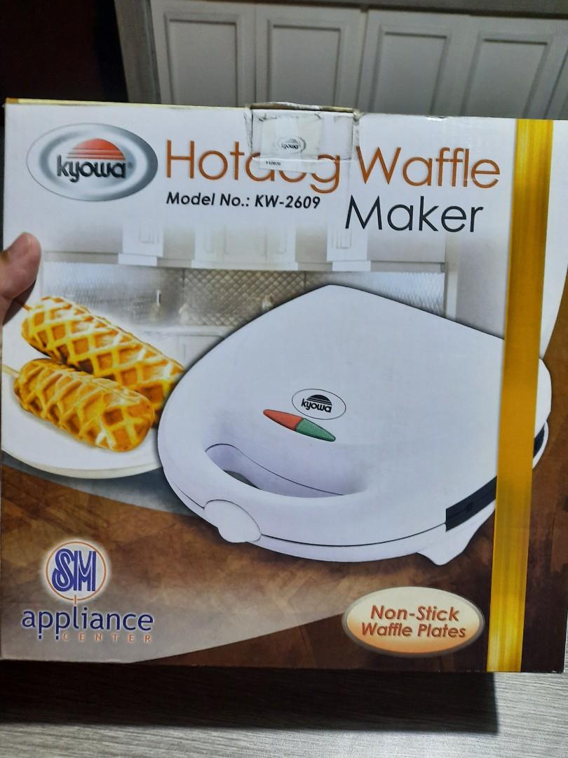 Brand New / Never Used KYOWA HOTDOG WAFFLE MAKER KW2609, Furniture