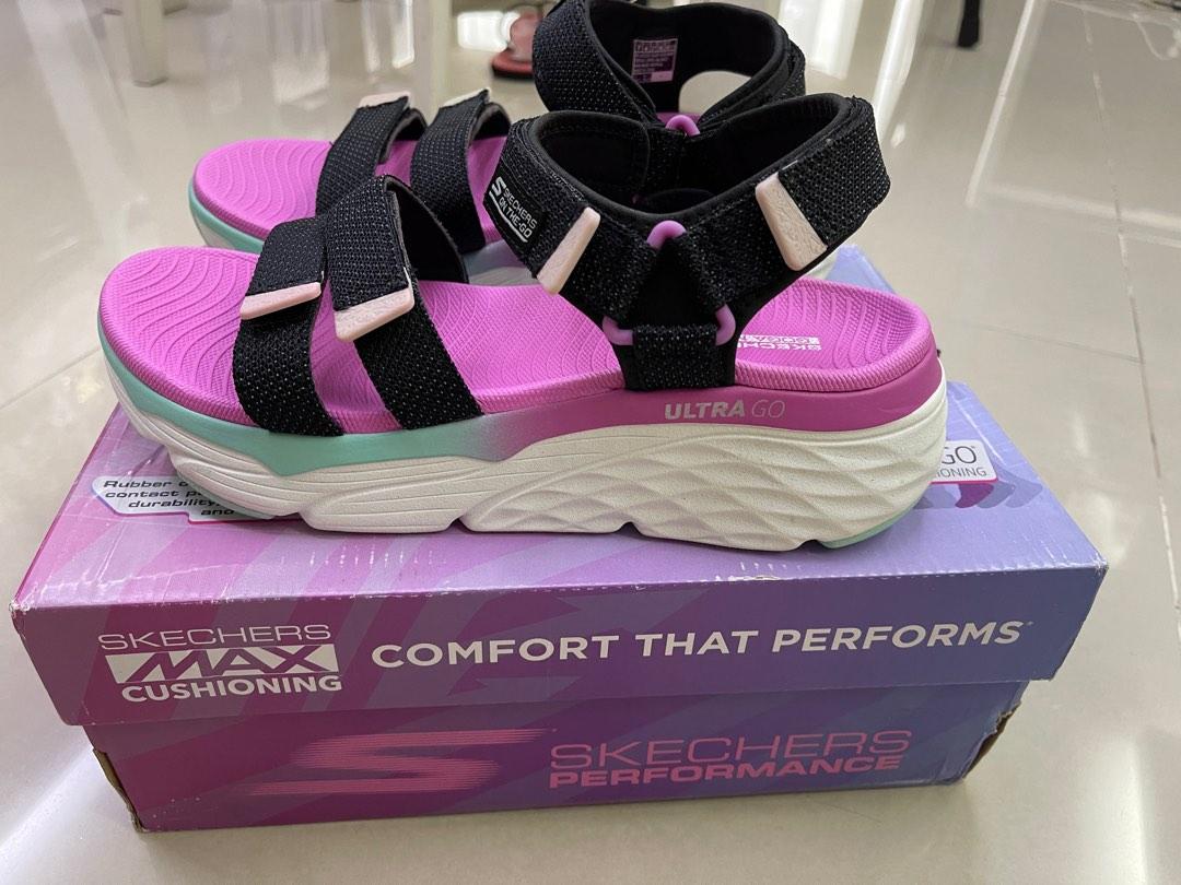 Skechers On The Go Max Cushioning Sandals Women s Fashion