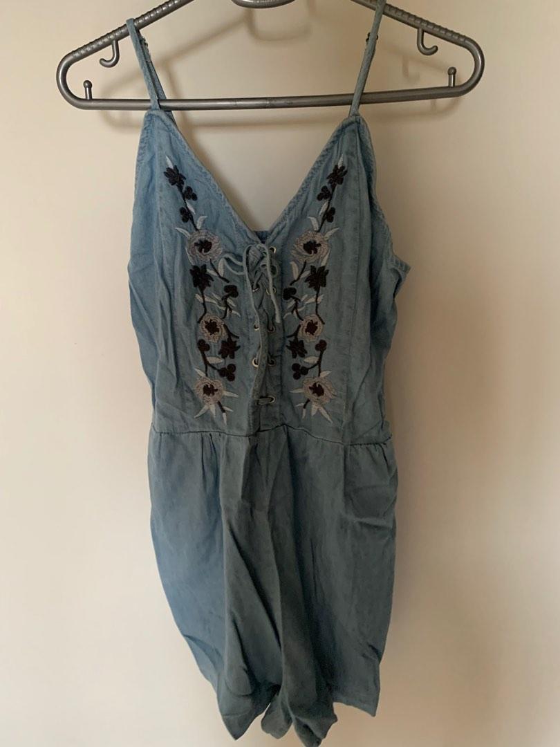 Brand New Temt/Valley Girl Romper, Women's Fashion, Dresses & Sets