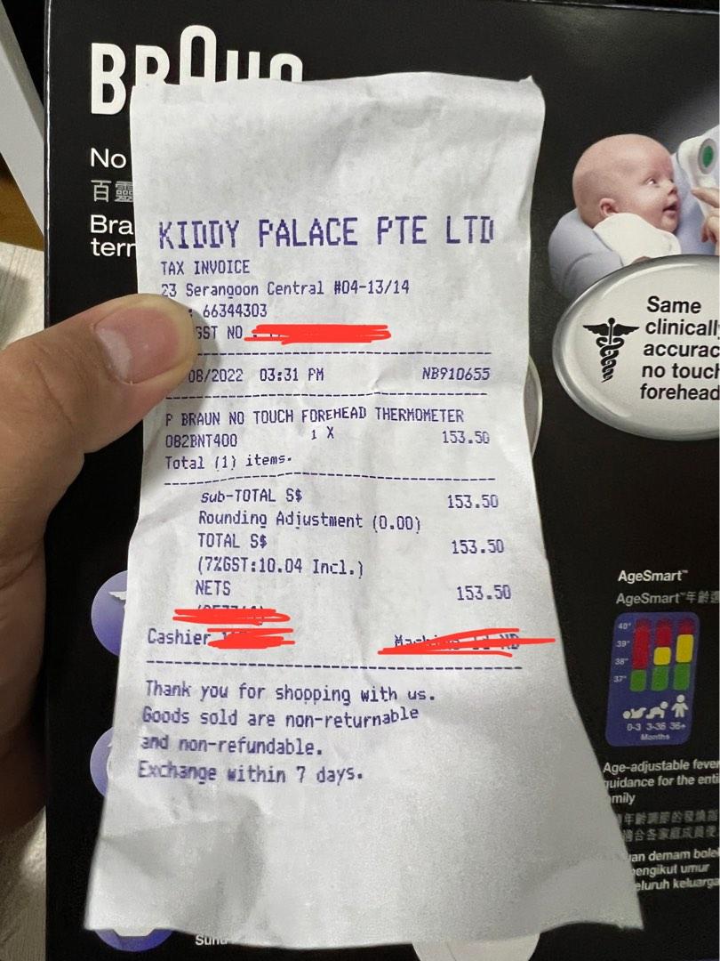 Braun BNT400 Thermometer, Health & Nutrition, Thermometers on Carousell