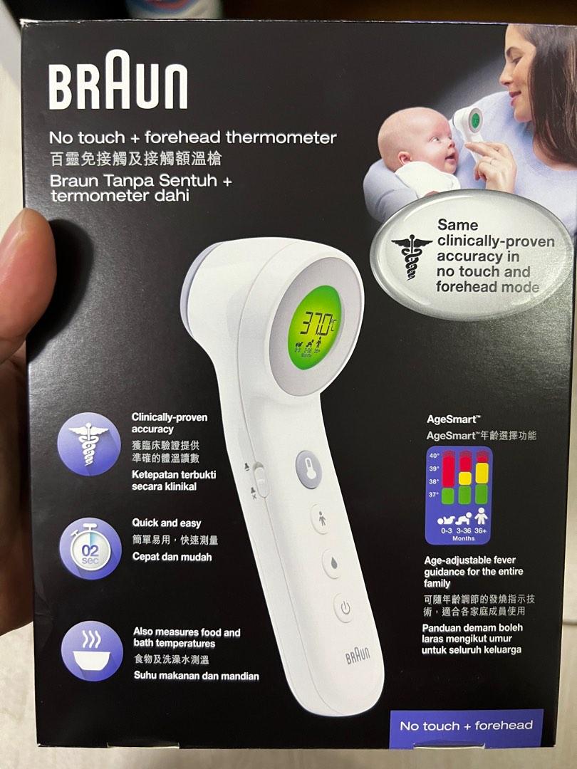 Braun BNT400 Thermometer, Health & Nutrition, Thermometers on Carousell