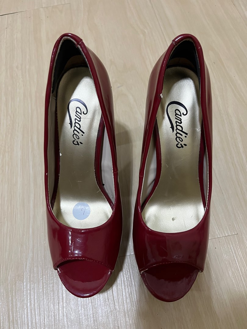 Candies red heels new arrivals